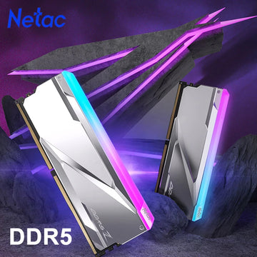 DDR5 Memoria RAM RGB 7200Mhz 6600Mhz 6200Mhz DDR5 Dual Channel 16Gbx2 Rams for DIY Gaming Computer Memory with Heatsink