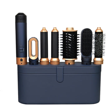 New 6 in 1 Hair Styler with Curling Iron Hair Straightener with Hair Brush Hairdryer for Hair Dryer Air Wrap Hair Multi Styler