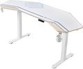 Gaming Desk, Standing Desk Keyboard Tray, 72