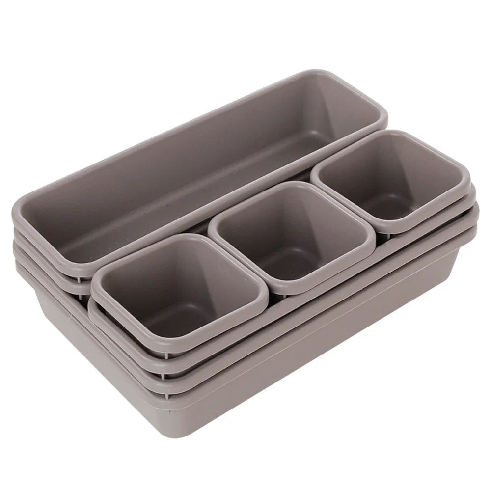 8Pc/Set Storage Drawer Storage Box Storage Organizer Box Drawer Make up Brush Holder Jewellery Cover UK Home