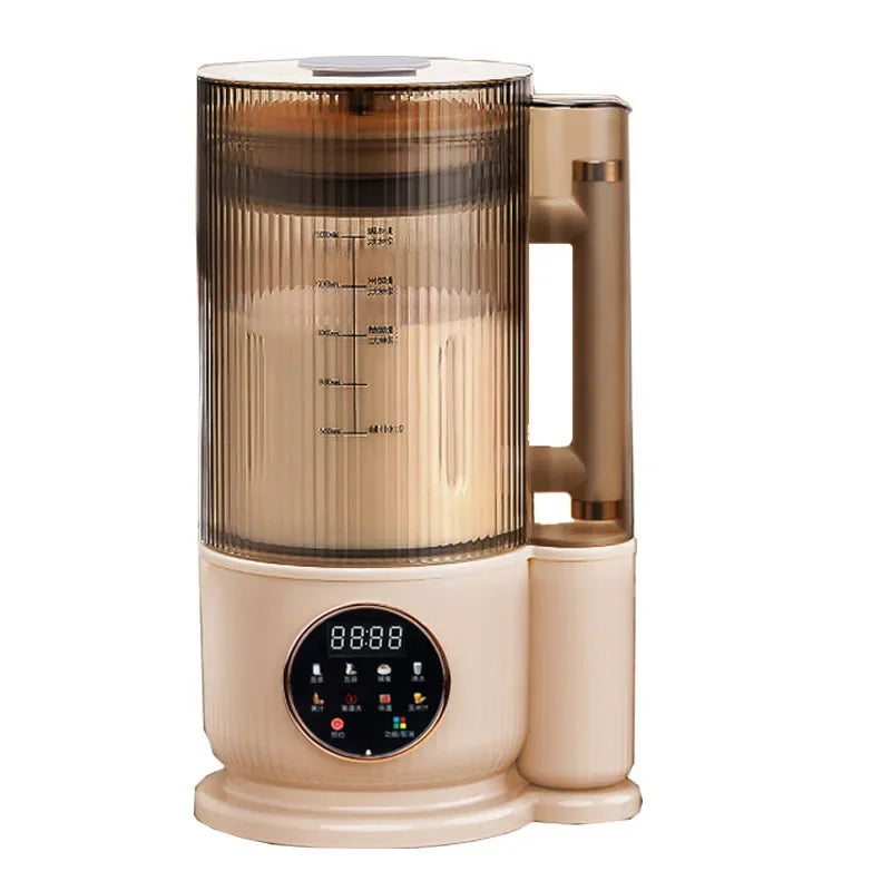 1500ML Electric Juicer Ice Crusher Food Blender for Kitchen Soy Milk & Juice Maker with High-Tech Glass Wall Breaking Machine