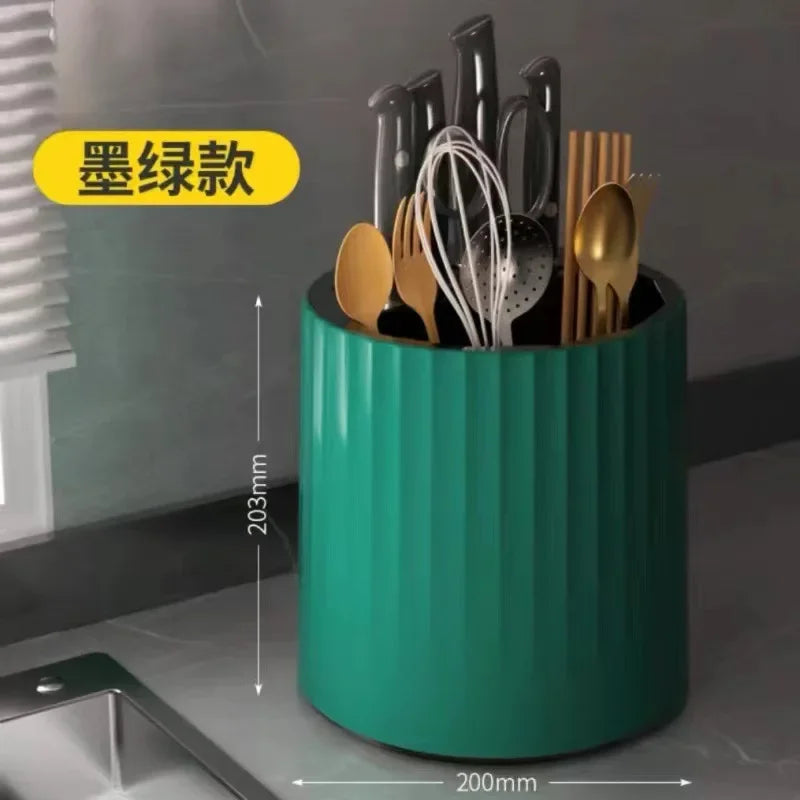 Cutlery Drain Rack Organizer Multi-Functional Spoon Fork Chopstick Storage Holder Household Kitchen Tableware Storage Holder Box