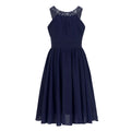 Kids Girls Children Teenager Wedding Princess Dress Elegant Party Pageant Formal Flower Shaped Rhinestone Chiffon Dress