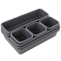 8Pc/Set Storage Drawer Storage Box Storage Organizer Box Drawer Make up Brush Holder Jewellery Cover UK Home