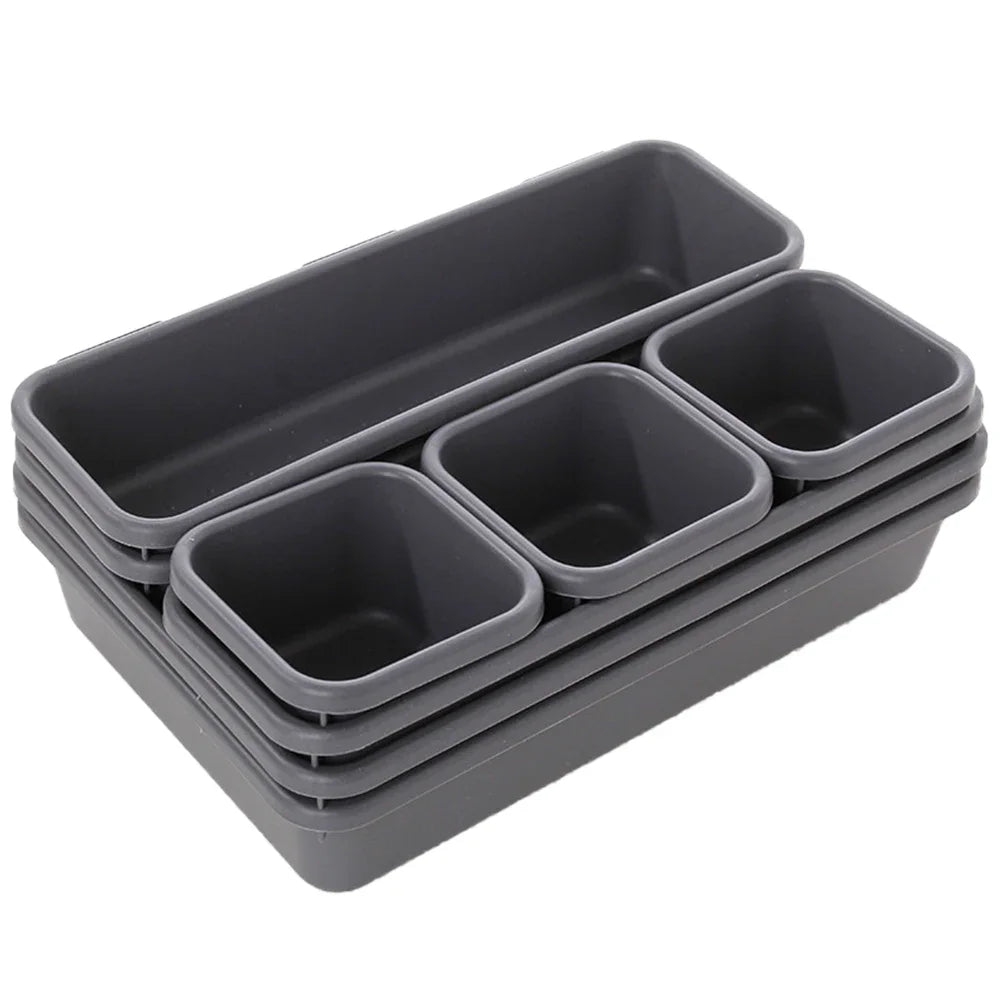8Pc/Set Storage Drawer Storage Box Storage Organizer Box Drawer Make up Brush Holder Jewellery Cover UK Home