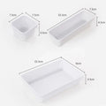 8Pc/Set Storage Drawer Storage Box Storage Organizer Box Drawer Make up Brush Holder Jewellery Cover UK Home