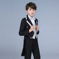 Spring High Quality Tailcoat for Big Boys, Youth and Children, Formal Tailcoat for Children, Bright Party Performance Clothing