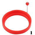 New Silicone Fried Egg Pancake Ring Omelette Fried Egg round Shaper Eggs Mould for Cooking Breakfast Frying Pan Oven Kitchen
