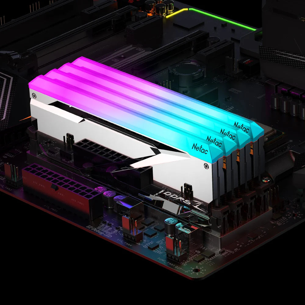 DDR5 Memoria RAM RGB 7200Mhz 6600Mhz 6200Mhz DDR5 Dual Channel 16Gbx2 Rams for DIY Gaming Computer Memory with Heatsink