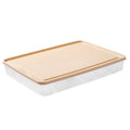 24 Grids Plastic Egg Storage Box Portable Food Storage Container Refrigerator Egg Tray Holder Container with Lid Kitchen Gadget