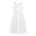 Kids Girls Children Teenager Wedding Princess Dress Elegant Party Pageant Formal Flower Shaped Rhinestone Chiffon Dress