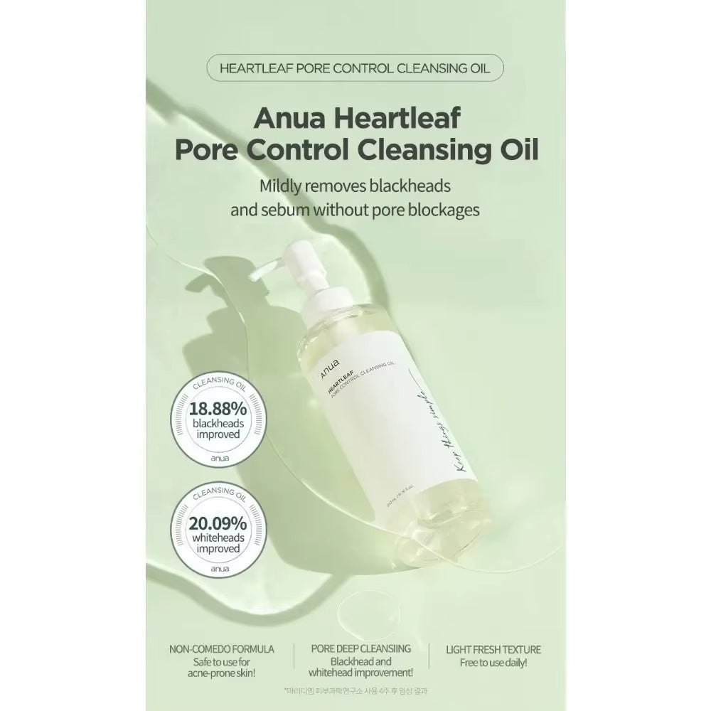 Anua Heartleaf 77% Toner Moisturizing Makeup Remover Lotion Oil Control Remove Blackheads Deep Cleansing Facial