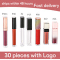 Lip Gloss Private Label 140 Shades High Shiny Cruelty Free Vegan Lip Gloss Custom Logo Lipgloss Wholesale