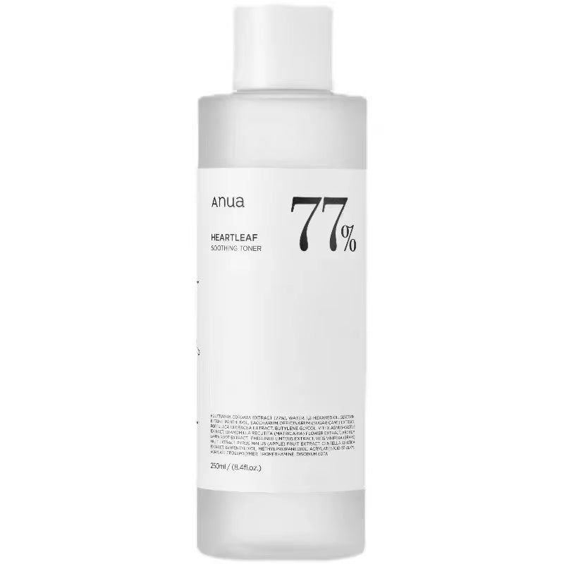 Anua Heartleaf 77% Toner Moisturizing Makeup Remover Lotion Oil Control Remove Blackheads Deep Cleansing Facial